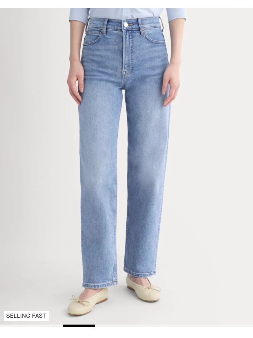 Everlane Way High Jeans in Medium Wash